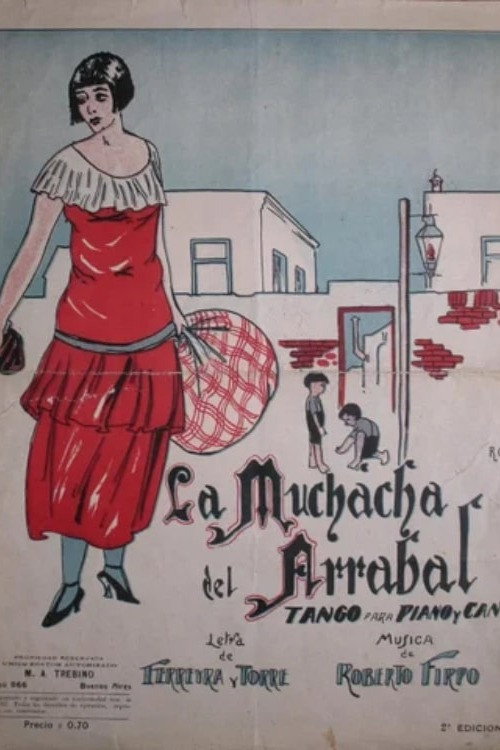 Movie poster for La muchacha del arrabal (1922)
