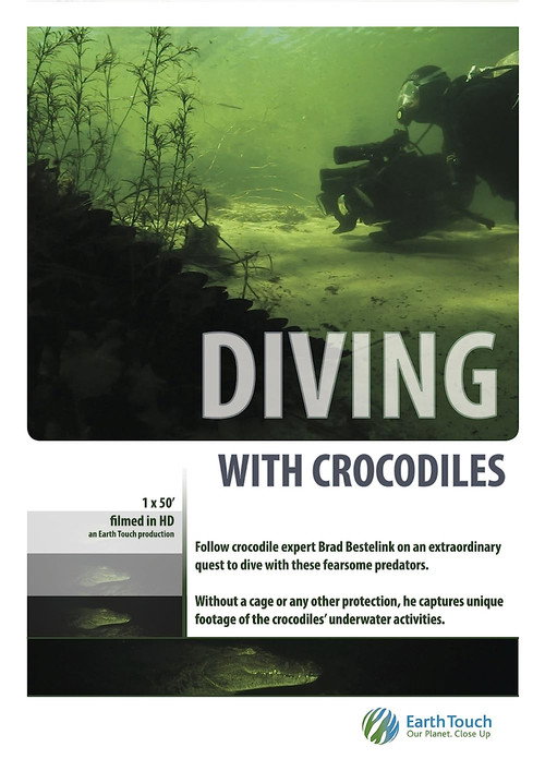 Movie poster for Diving with Crocodiles (2010)