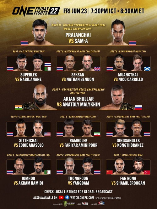 Movie poster for ONE Friday Fights 23: Paedsanlek vs. Kongklai (2023)