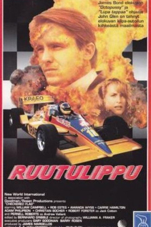 Movie poster for Checkered Flag (1990)
