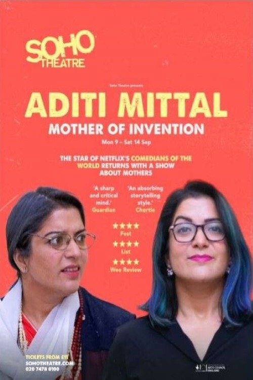 Movie poster for Aditi Mittal - Mother of Invention (2020)