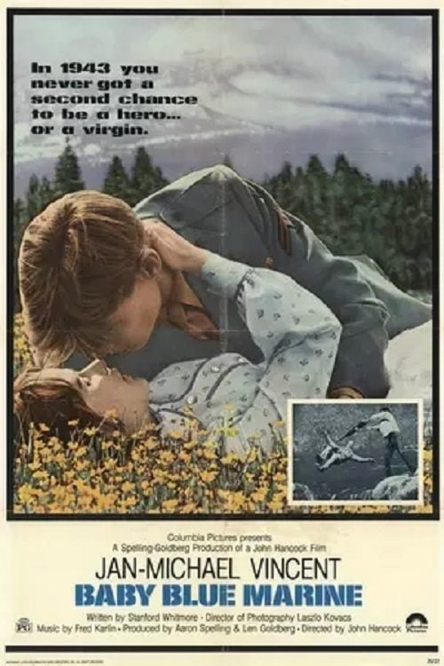Movie poster for Baby Blue Marine (1976)