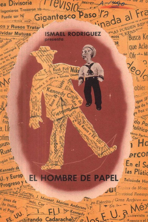 Movie poster for The Paper Man (1963)