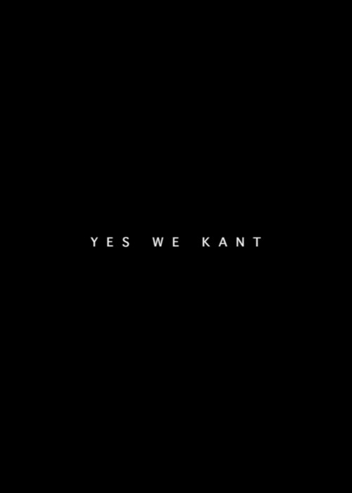 Movie poster for Yes We Kant (2017)