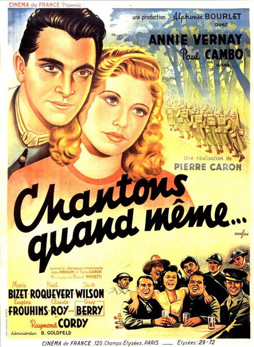Movie poster for Sing Anyway (1940)