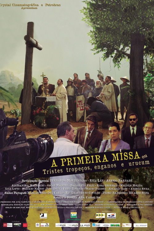 Movie poster for A Primeira Missa ou Tristes Tropeços, Enganos e Urucum (2014)