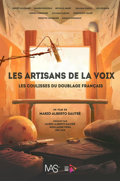 Movie poster for Les artisans de la voix : Les coulisses du doublage français (2022)
