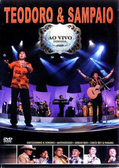 Movie poster for Teodoro & Sampaio - Ao Vivo Convida (2004)