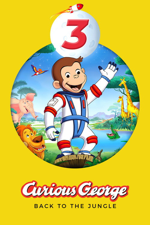 Movie poster for Curious George 3: Back to the Jungle (2015)