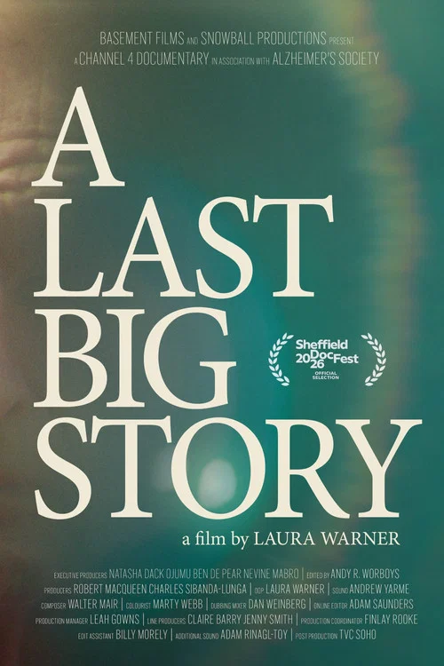 Movie poster for A Last Big Story (2026)