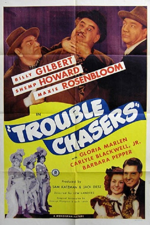 Movie poster for Trouble Chasers (1945)