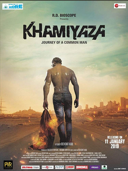 Movie poster for Khamiyaza (2019)