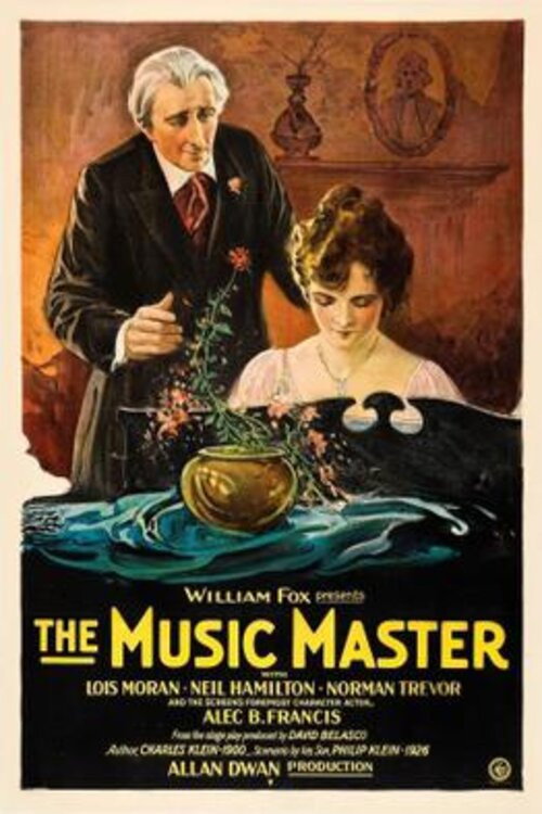 Movie poster for The Music Master (1927)