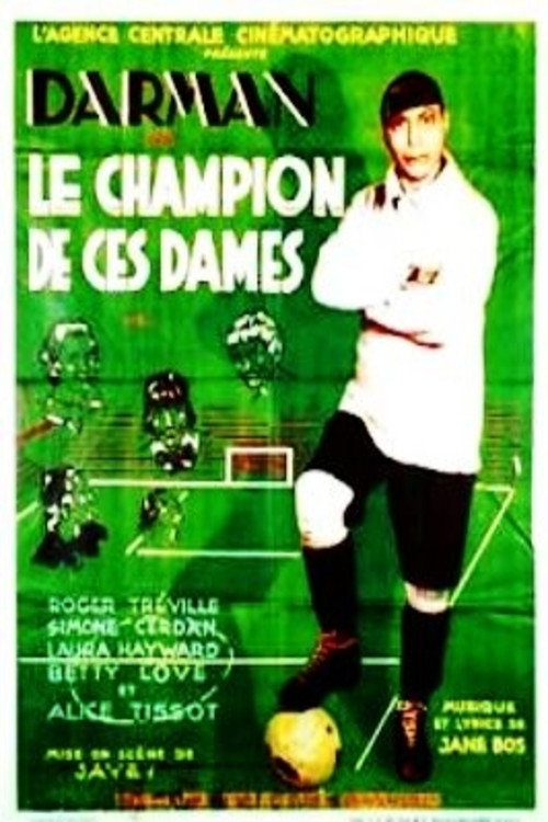 Movie poster for Le Champion de ces dames (1935)