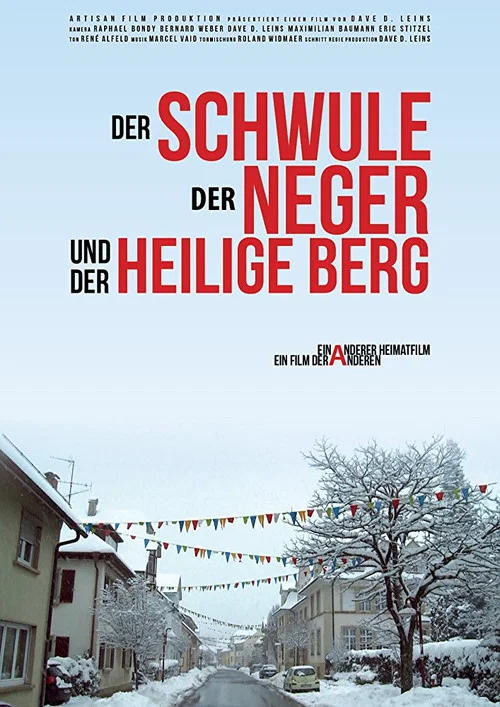 Movie poster for The Gay, the Negro and the Holy Mountain (2014)