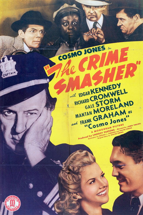 Movie poster for Cosmo Jones, Crime Smasher (1943)