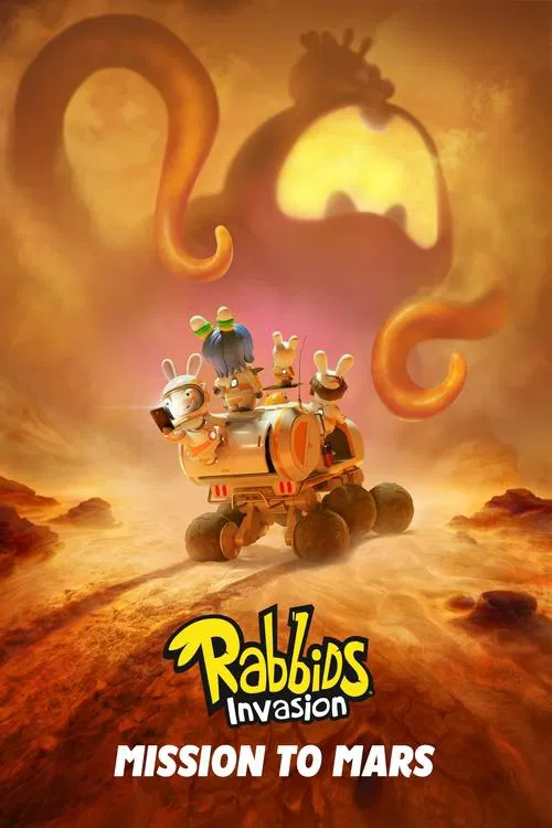 Movie poster for Rabbids Invasion - Mission To Mars (2021)