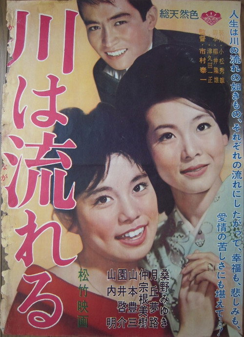 Movie poster for Kawa wa nagareru (1962)