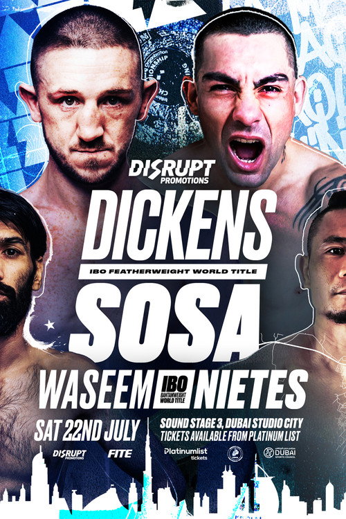 Movie poster for Jazza Dickens vs. Hector Andres Sosa (2023)