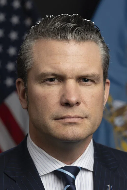 Photo of Pete Hegseth, Acting