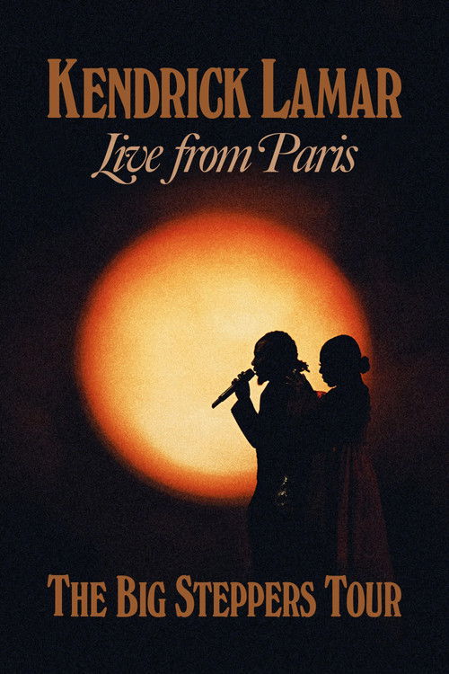 Movie poster for Kendrick Lamar Live: The Big Steppers Tour (2022)