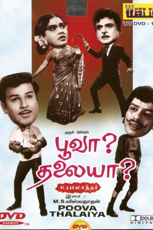 Movie poster for Poova Thalaiya (1969)