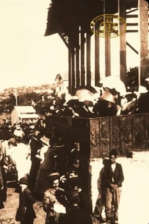 Movie poster for Races at the New Racetrack in Belgrade (1914)