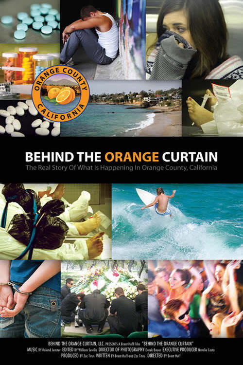 Movie poster for Behind the Orange Curtain (2012)