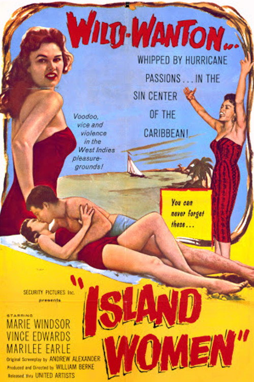 Movie poster for Island Women (1958)