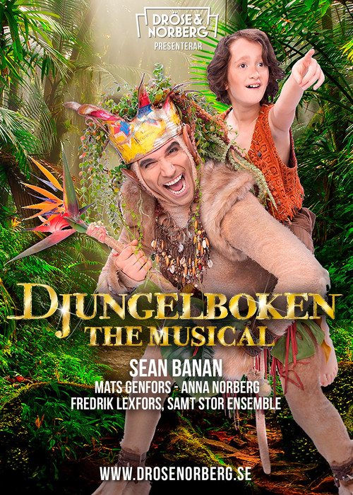 Movie poster for The Jungle Book - The Musical (2023)