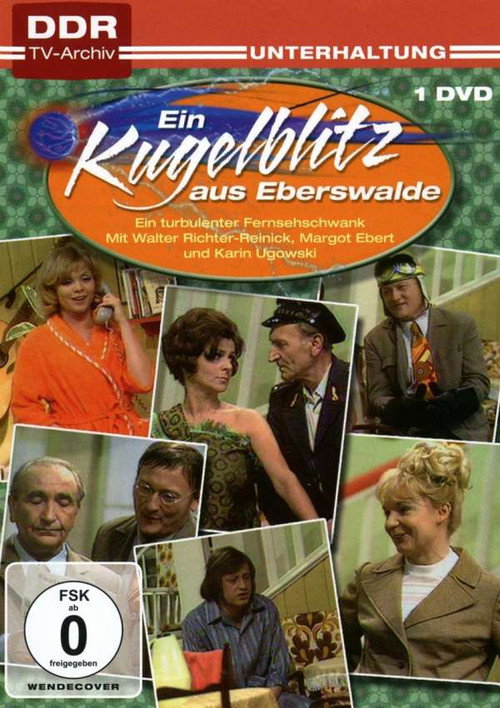 Movie poster for Ein Kugelblitz aus Eberswalde (1972)