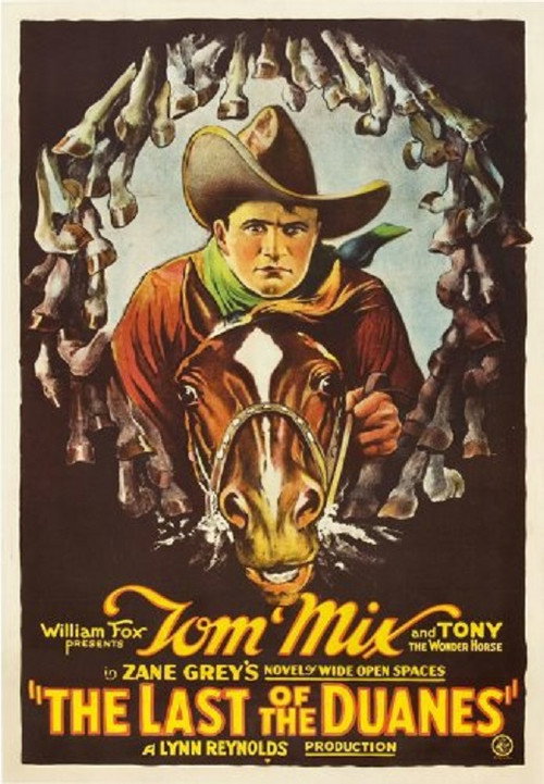 Movie poster for The Last of the Duanes (1924)