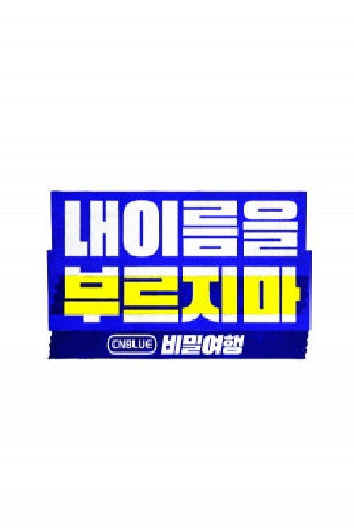 CNBLUE Secret Tour: Don't Call My Name poster