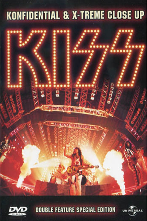 Movie poster for KISS - Konfidential & X-Treme Close Up (2001)