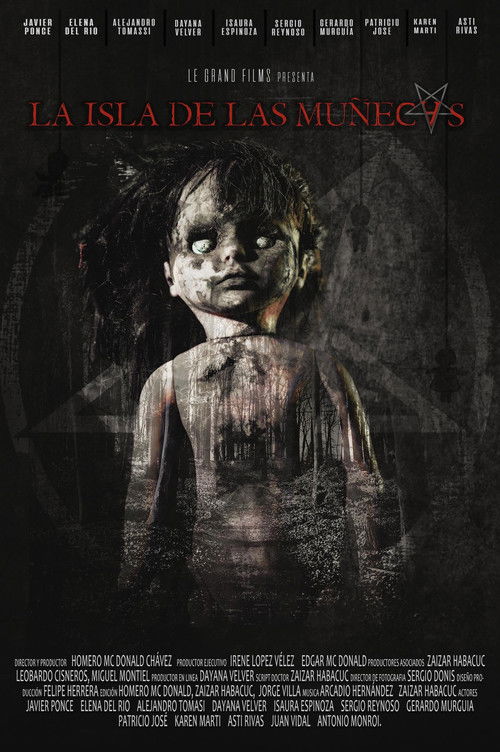 Movie poster for Island of the Dead Dolls (2024)