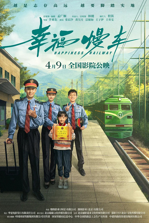 Movie poster for Happiness Railway (2024)