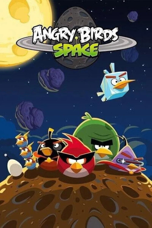 Movie poster for Angry Birds Space (2012)