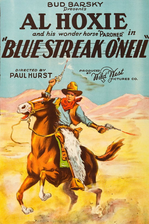 Movie poster for Blue Streak O'Neil (1926)