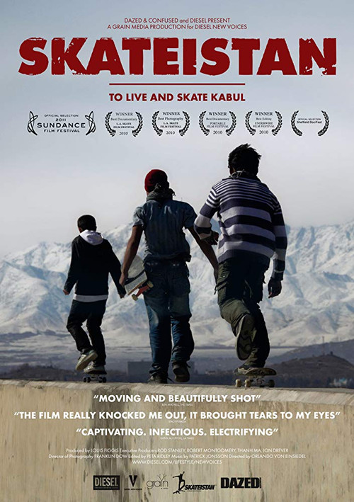 Movie poster for Skateistan: To Live and Skate Kabul (2011)
