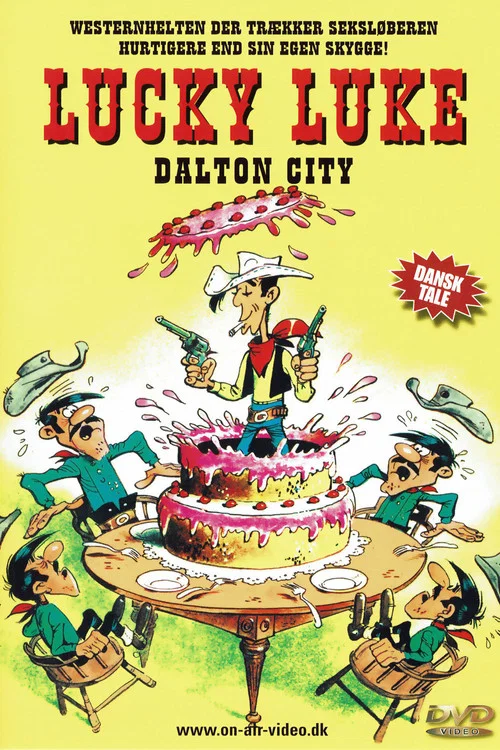 Movie poster for Lucky Luke 3 - Dalton City (2005)