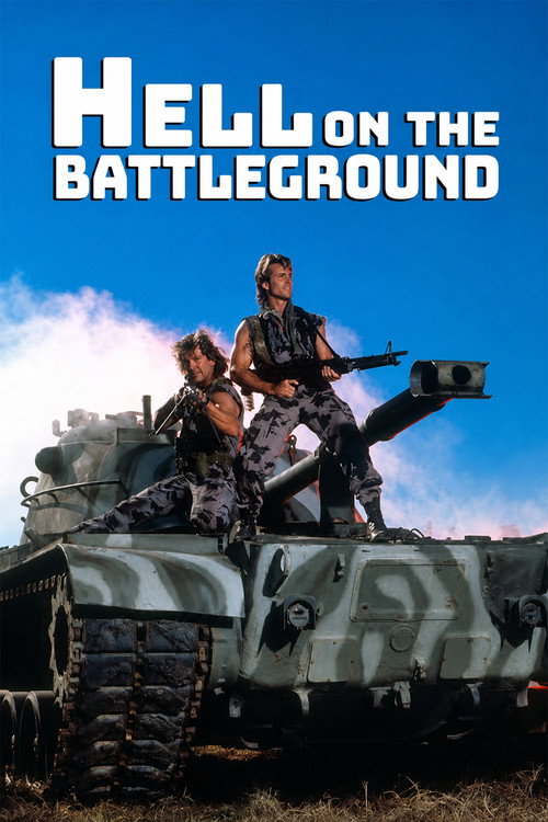 Movie poster for Hell on the Battleground (1987)