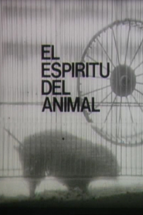 Movie poster for El espíritu del animal (1971)