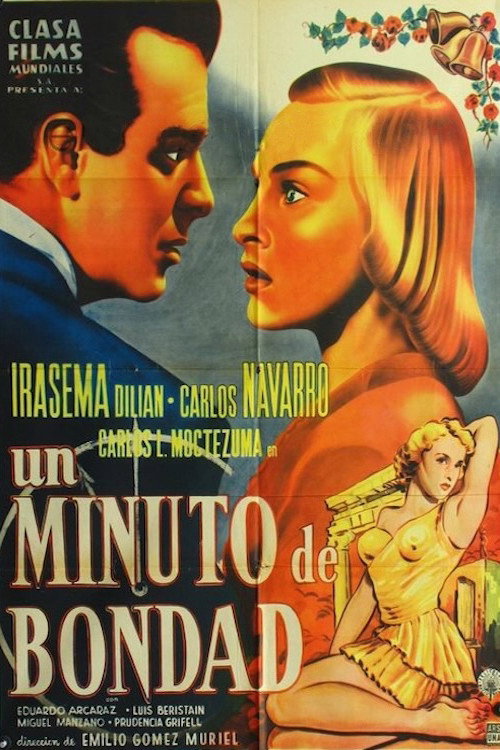 Movie poster for Un minuto de bondad (1954)