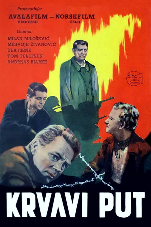 Movie poster for The Blood Road (1955)