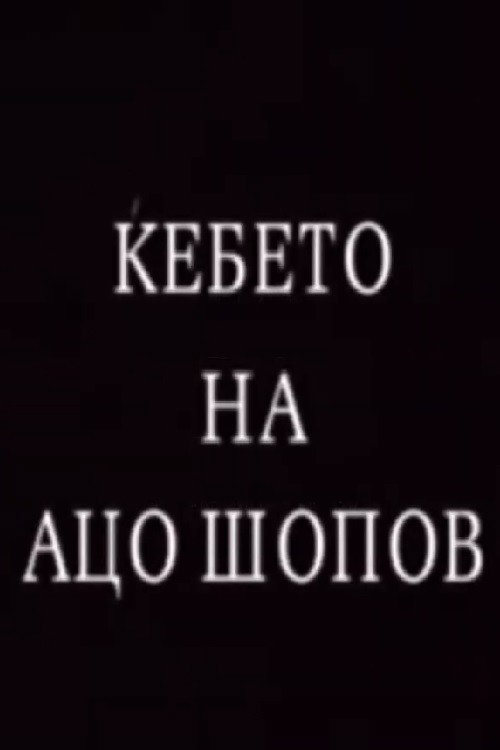 Movie poster for The Blanket of Aco Shopov (1996)