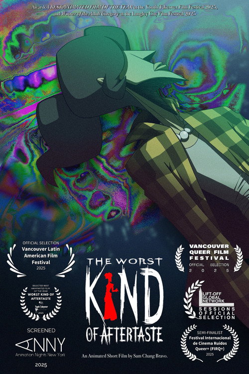 Movie poster for The Worst Kind of Aftertaste (2025)