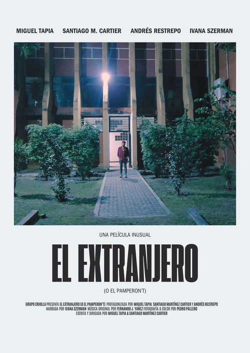 Movie poster for The Stranger (or El Pamperon't) (2024)