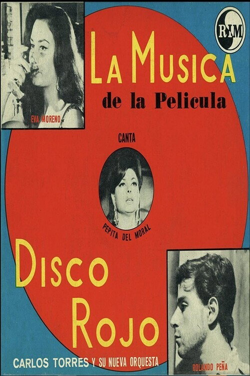 Movie poster for El disco rojo (1964)