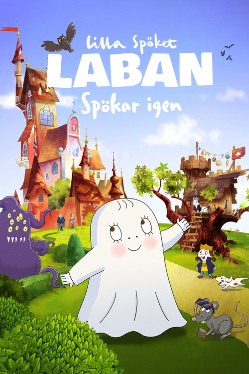 Movie poster for Lilla spöket Laban spökar igen (2024)
