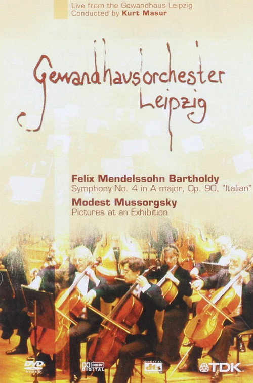Movie poster for Gewandhausorchester Leipzig: Mendelssohn/Mussorgsky (Masur) (2001)